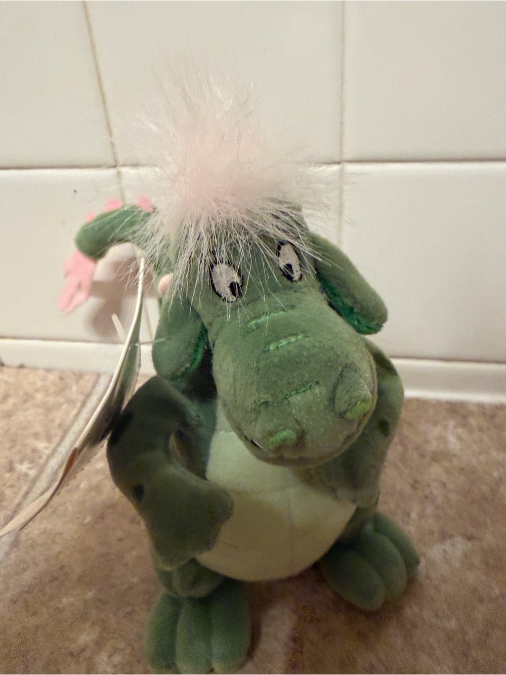 Disney Store Pete's Dragon Elliott bean bag plush vintage 1998 Childhood 8” cute